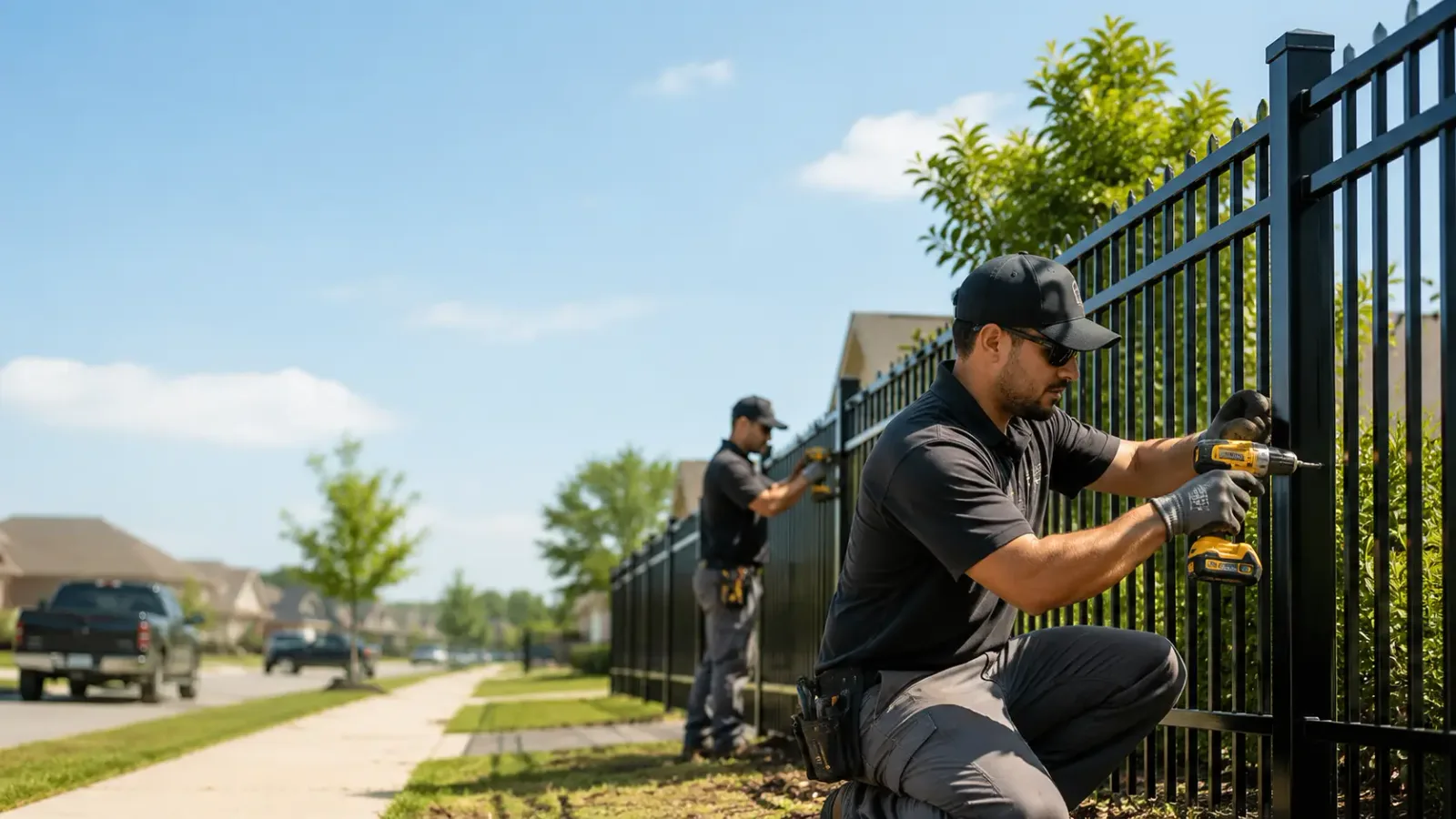 Metal Fence Installation in Waresboro, GA